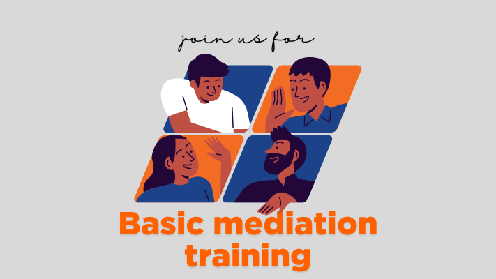 Basic Mediation promo (711 x 400 px) Sampler Session in Advoz's work in Mediation and Restorative Practices